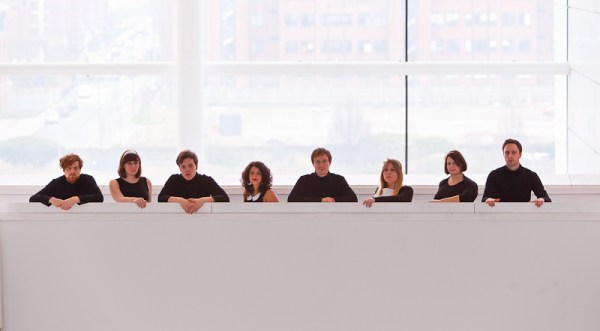 The School, photo for inside album sleeve.